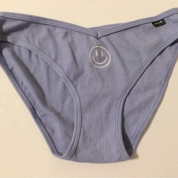 VS PINK~Ribbed Cotton Bikini Panties~6 Panties~NWT - Picture 2 of 9